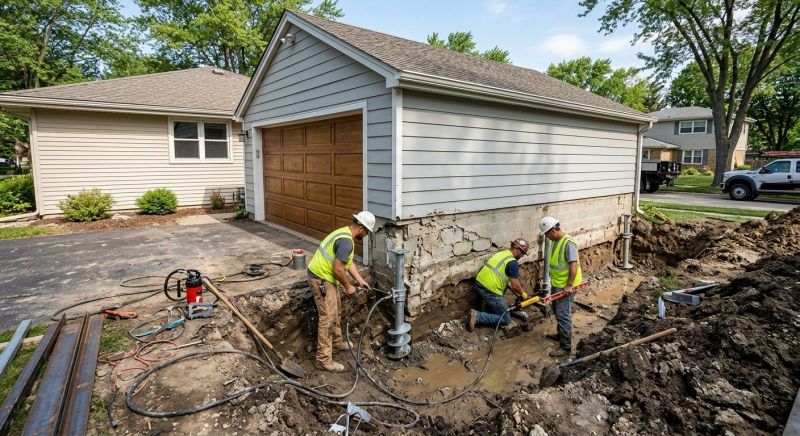 Basement Foundation Repair in Hazlet, NJ