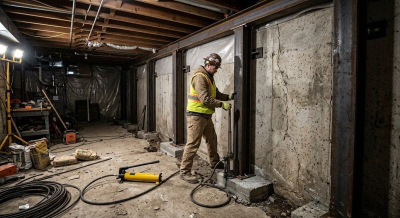 Basement Stabilization in East Brunswick, NJ