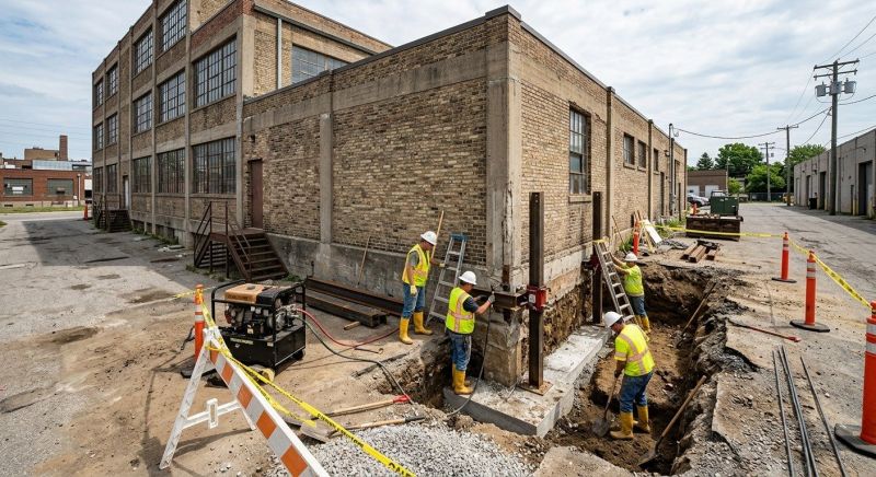 Building Foundation Repair in Basking Ridge, NJ