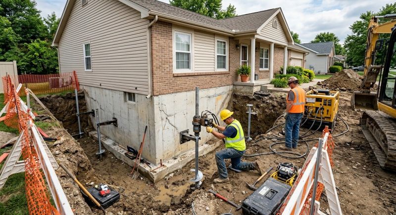 Building Foundation Repair in Englishtown, NJ