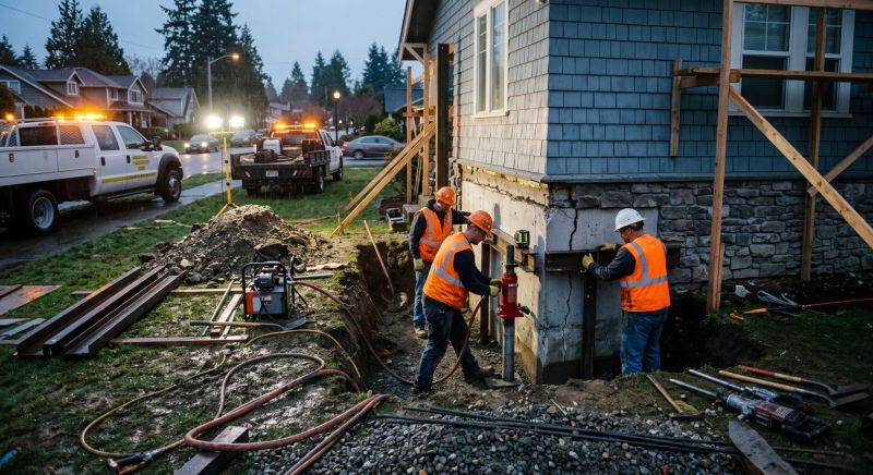Building Foundation Repair in Farmingdale, NJ