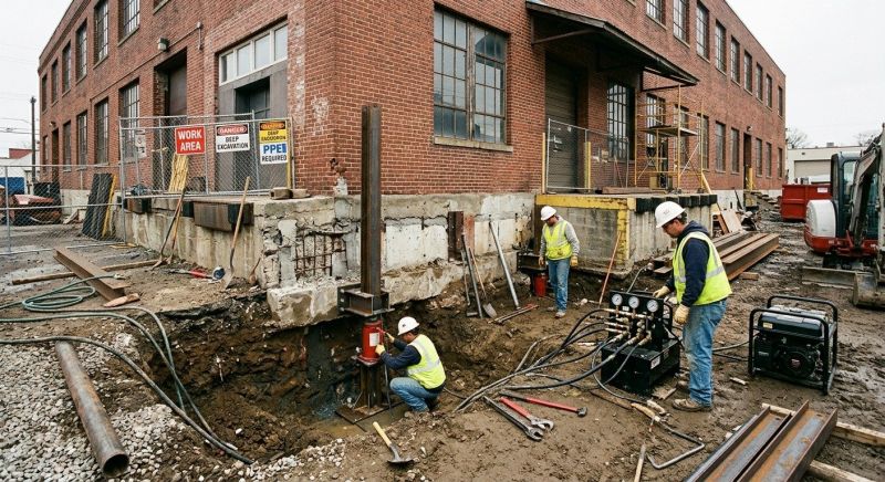 Building Foundation Repair in Iselin, NJ