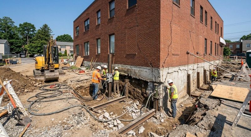 Building Foundation Repair in South Amboy, NJ