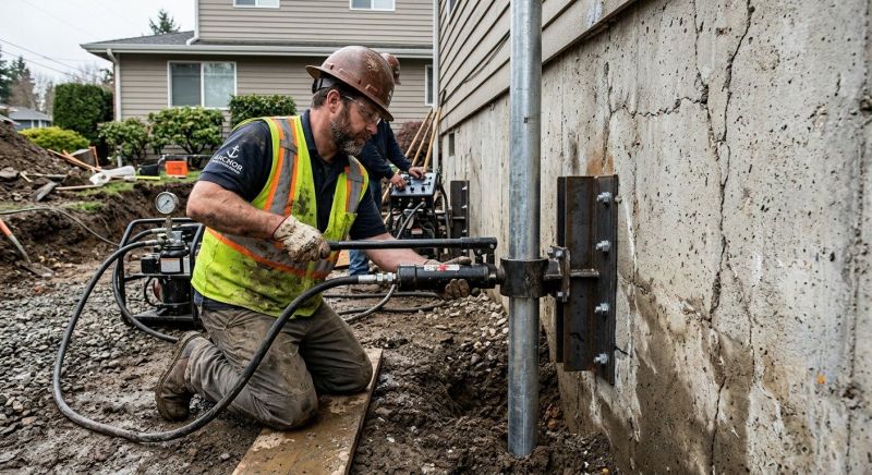 Concrete Foundation Leveling in Holmdel, NJ