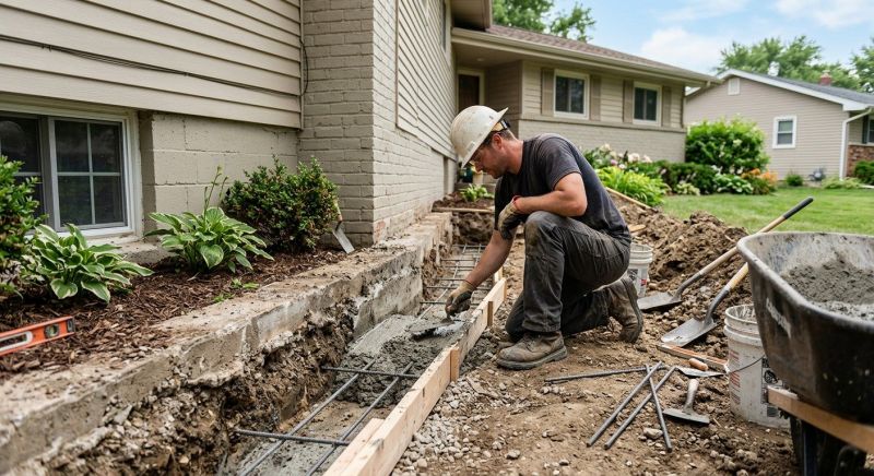 Concrete Foundation Repair in Bridgewater, NJ