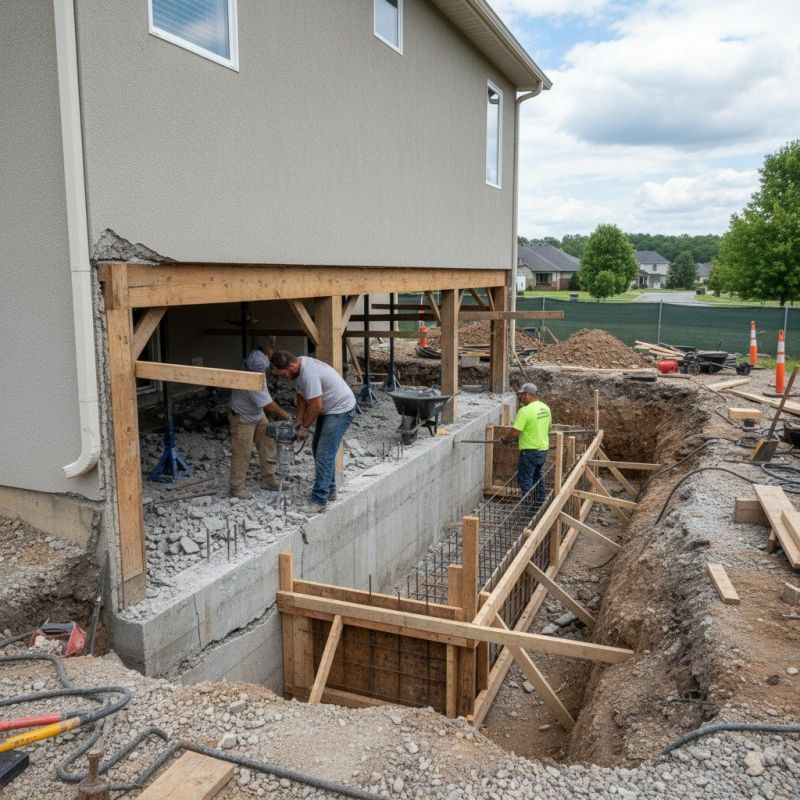 Concrete Foundation Repair in Farmingdale, NJ