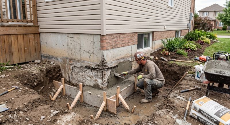 Concrete Foundation Repair in Warren, NJ
