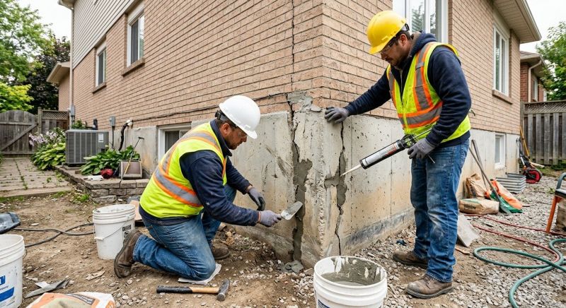 Concrete Foundation Repair in Woodbridge, NJ