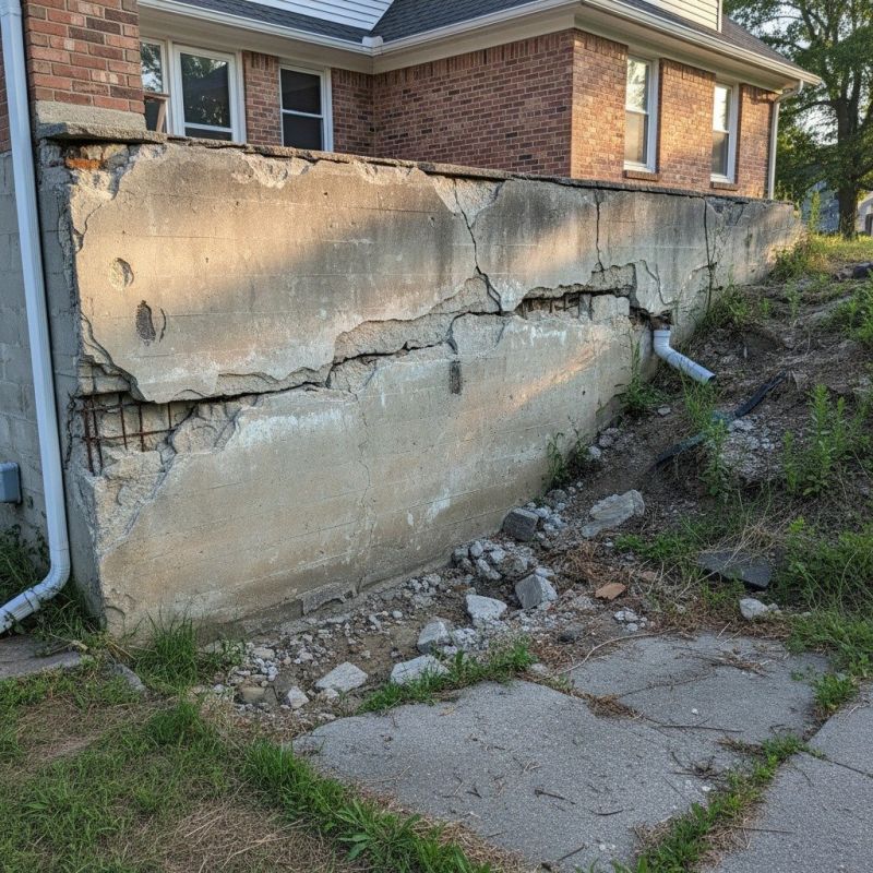 Cracked Foundation Repair in Middletown, NJ