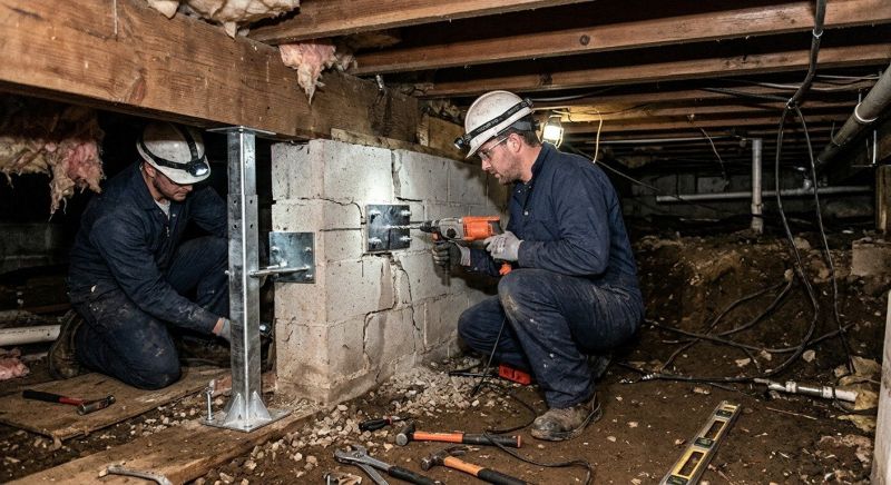 Crawlspace Foundation Repair in Asbury Park, NJ