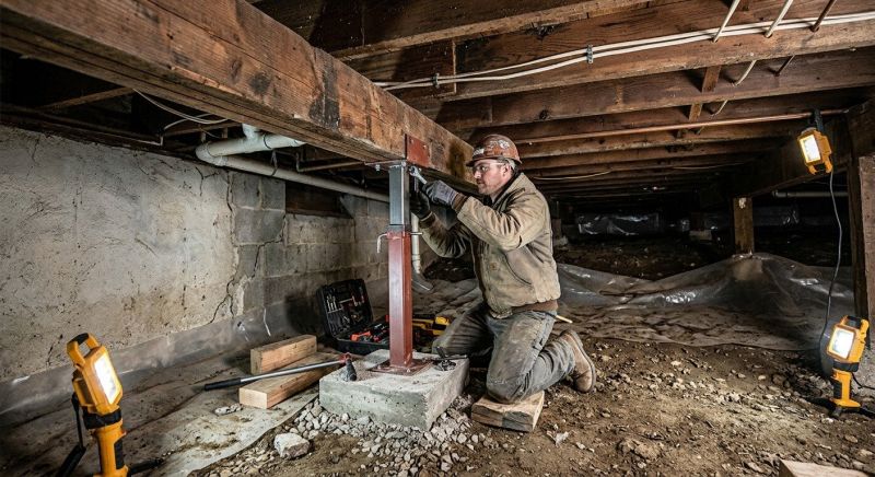 Crawlspace Foundation Repair in Eatontown, NJ