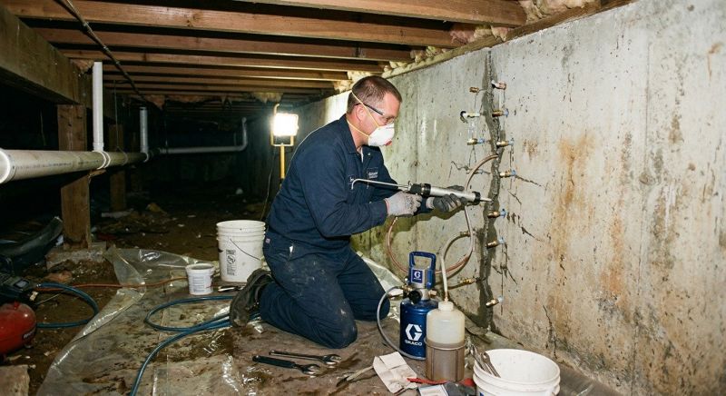 Crawlspace Foundation Repair in Hillside, NJ