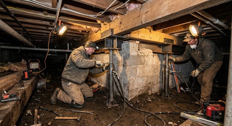 Crawlspace Foundation Repair in Trenton, NJ