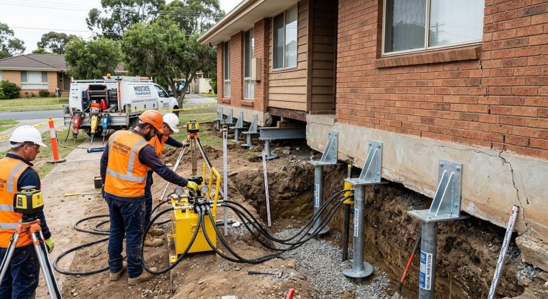 Foundation Jacking in Basking Ridge, NJ