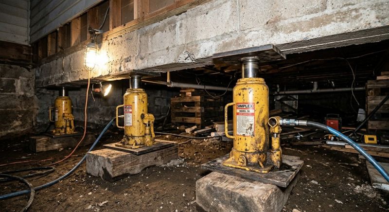 Foundation Jacking in Bedminster, NJ