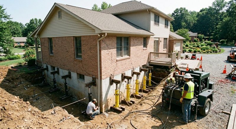 Foundation Jacking in Englishtown, NJ