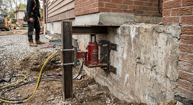 Foundation Jacking in Farmingdale, NJ