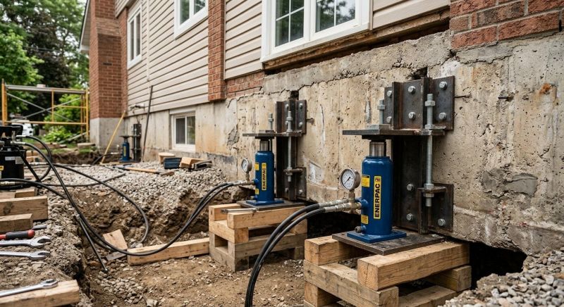 Foundation Jacking in East Brunswick, NJ