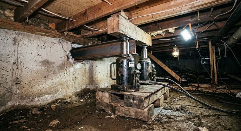 Foundation Jacking in East Brunswick, NJ