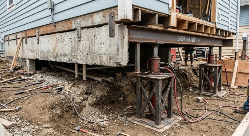Foundation Jacking in Long Branch, NJ