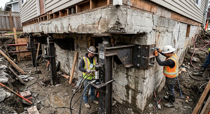 Foundation Lifting in Chatham, NJ