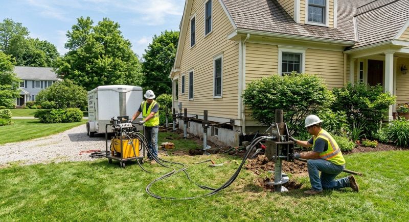 Foundation Lifting in Colonia, NJ