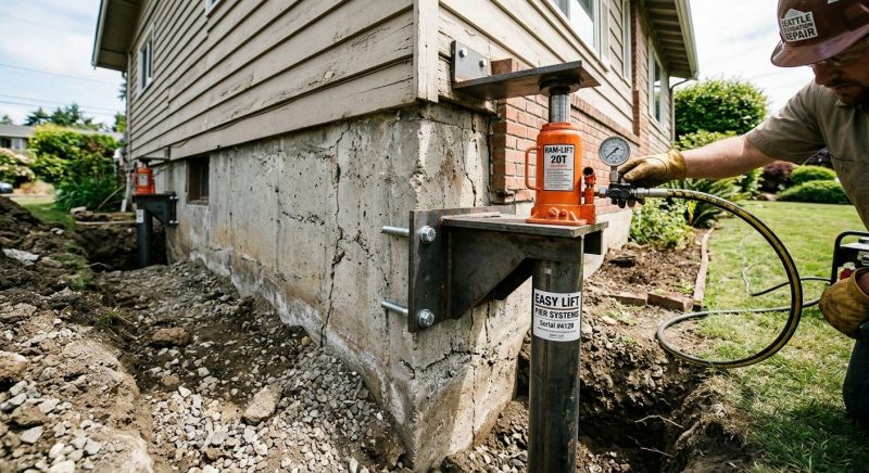 Foundation Lifting in Hunterdon County, NJ