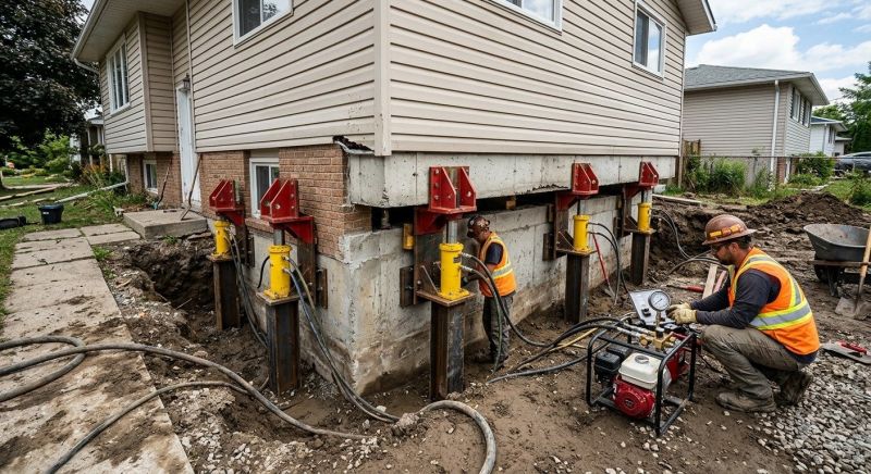 Foundation Lifting in Long Branch, NJ