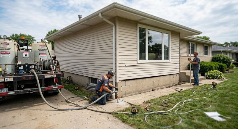 Foundation Lifting in Millstone Township, NJ