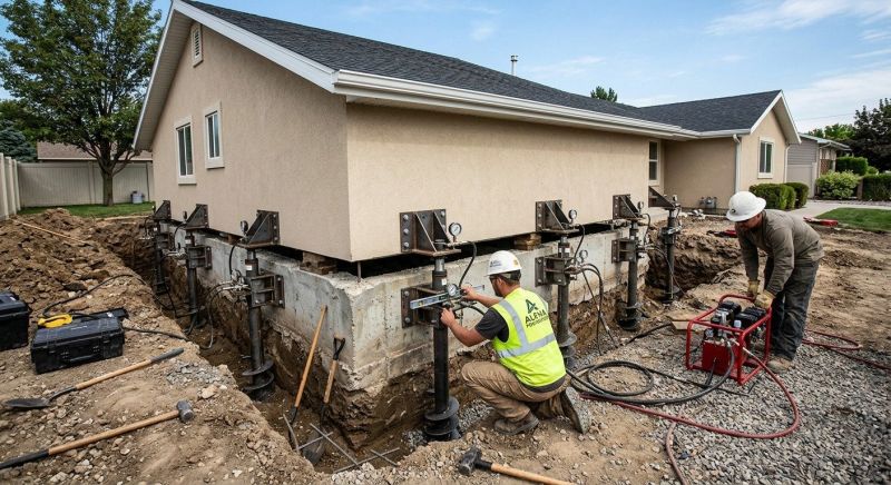 Foundation Pier Leveling in East Brunswick, NJ