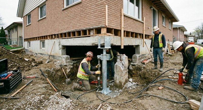 Foundation Pier Repair in East Brunswick, NJ