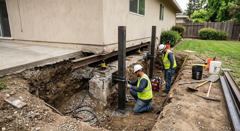 Foundation Pier Repair in East Brunswick, NJ