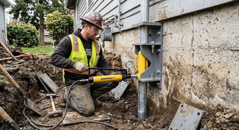 Foundation Releveling in East Brunswick, NJ