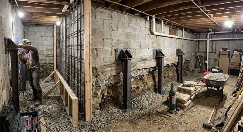Foundation Stabilizing in Asbury Park, NJ