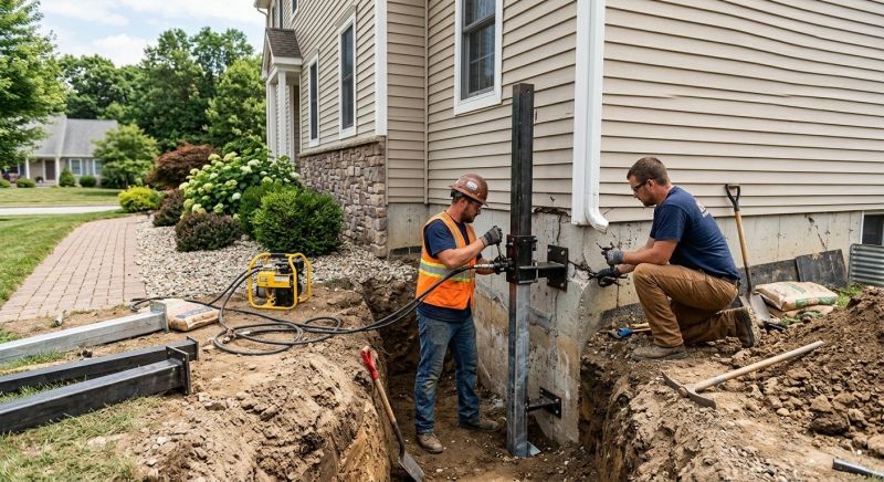 Foundation Stabilizing in Bayonne, NJ