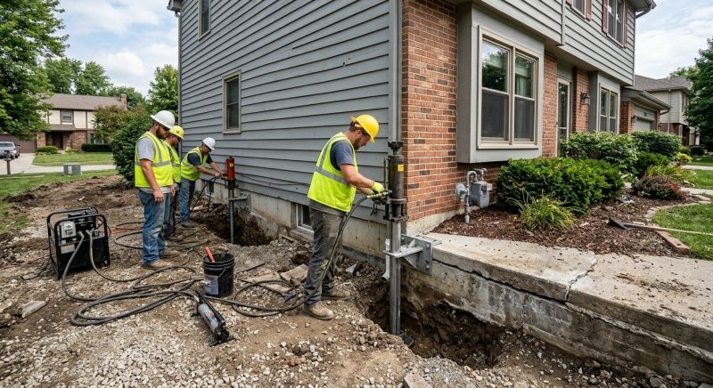 Foundation Stabilizing in Edison, NJ