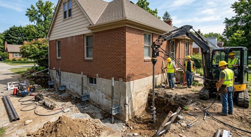 Foundation Stabilizing in Hazlet, NJ