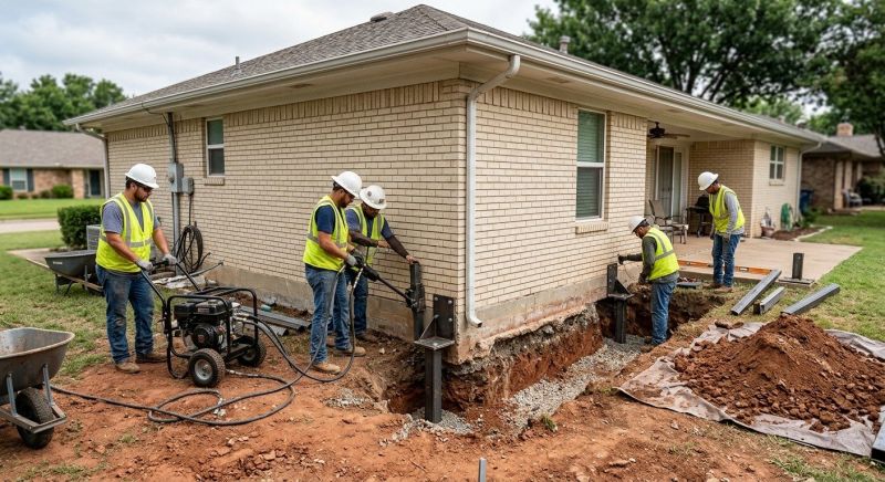 Foundation Stabilizing in Hunterdon County, NJ