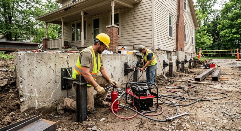 Foundation Stabilizing in East Brunswick, NJ
