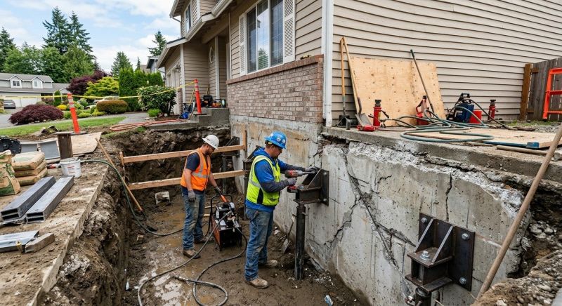 Foundation Structural Repair in Hillside, NJ