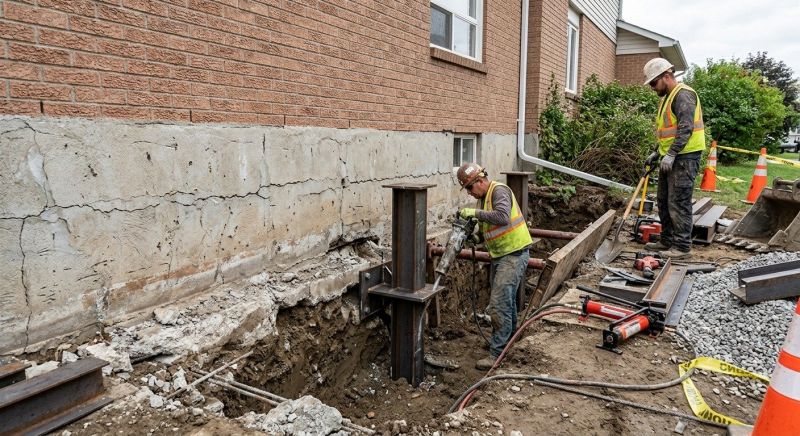 Foundation Structural Repair in Rahway, NJ