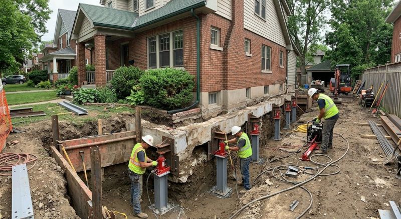 Foundation Underpinning in East Brunswick, NJ