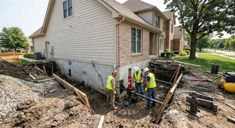 Home Foundation Repair in Summit, NJ