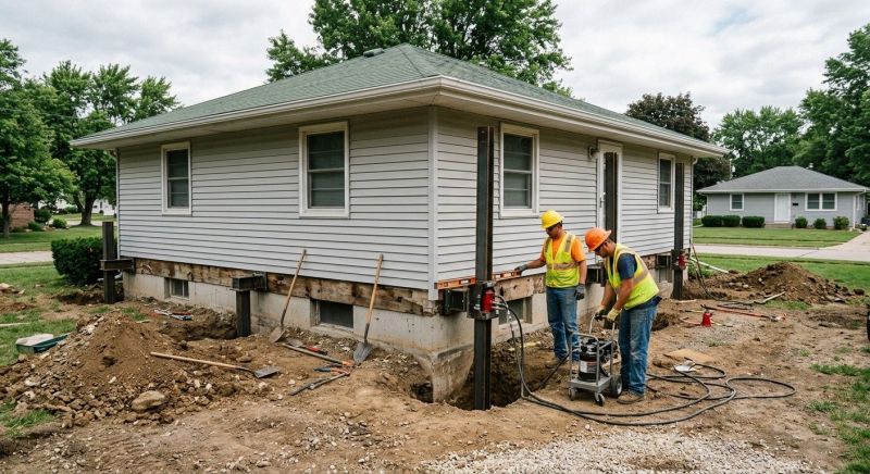 House Foundation Leveling in East Brunswick, NJ
