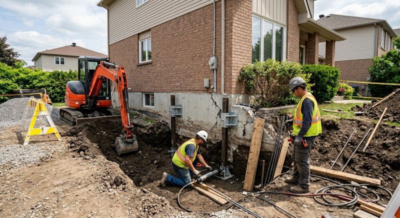 House Foundation Repair in Carteret, NJ