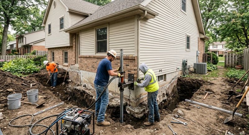 House Foundation Repair in Gillette, NJ