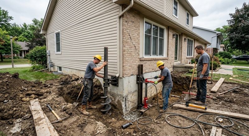 House Foundation Repair in Green Village, NJ