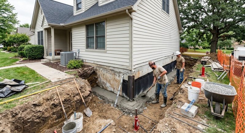 House Foundation Repair in Rumson, NJ