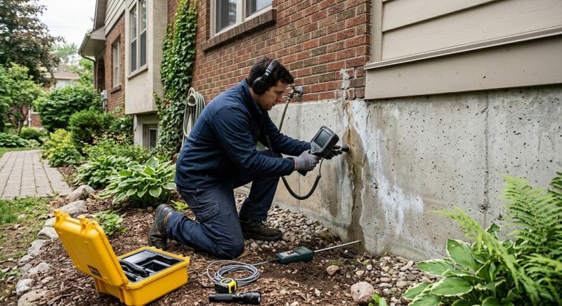Leaking Foundation Repair in East Brunswick, NJ