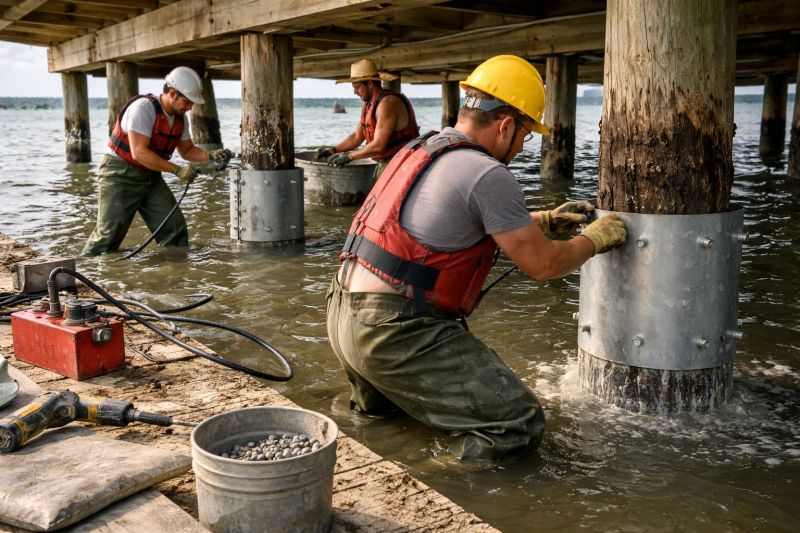 Piling Repair in East Brunswick, NJ